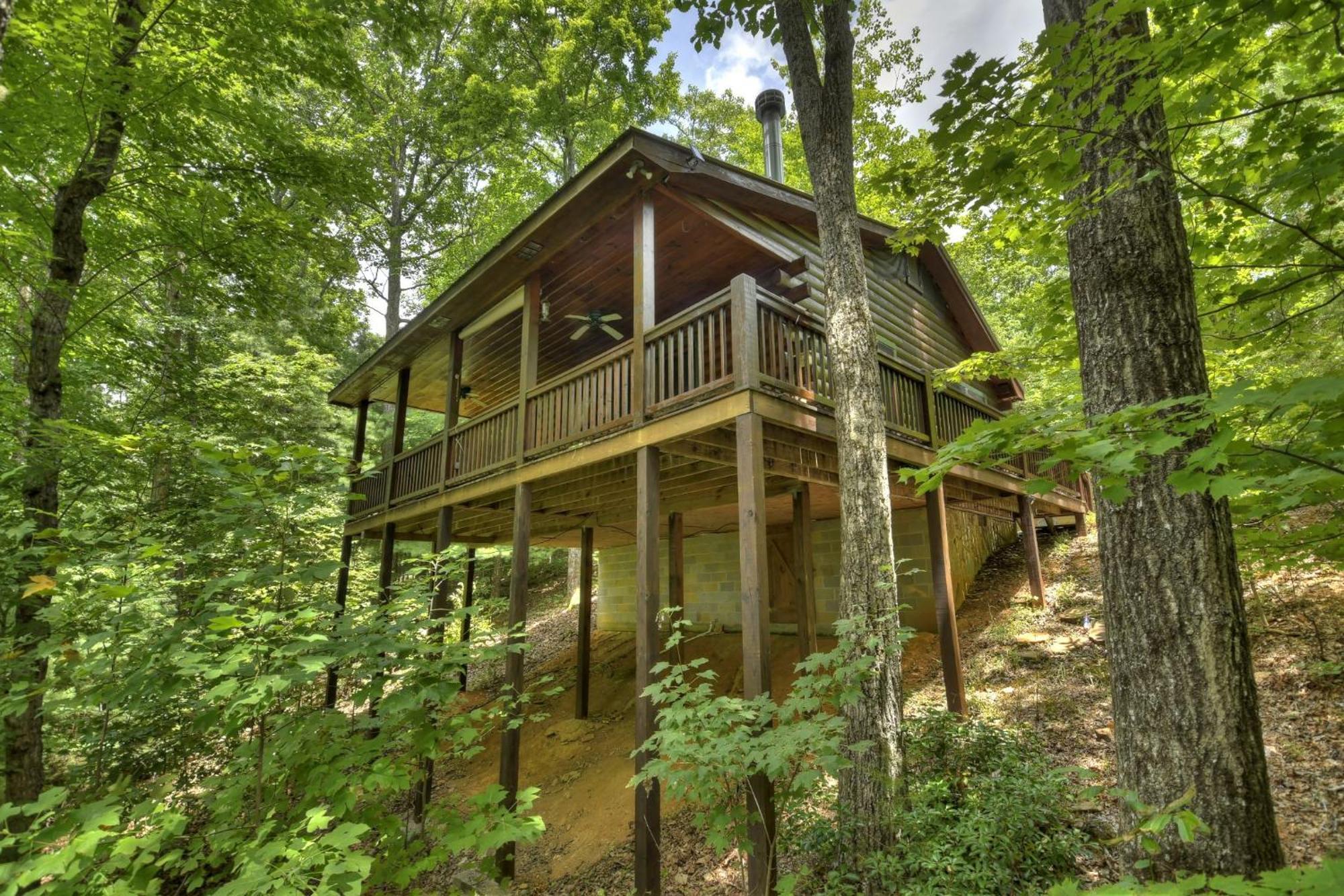 Bearfoot Ridge Wood-Burning Fireplace Cozy Hot Tub Serene Views Ellijay Buitenkant foto