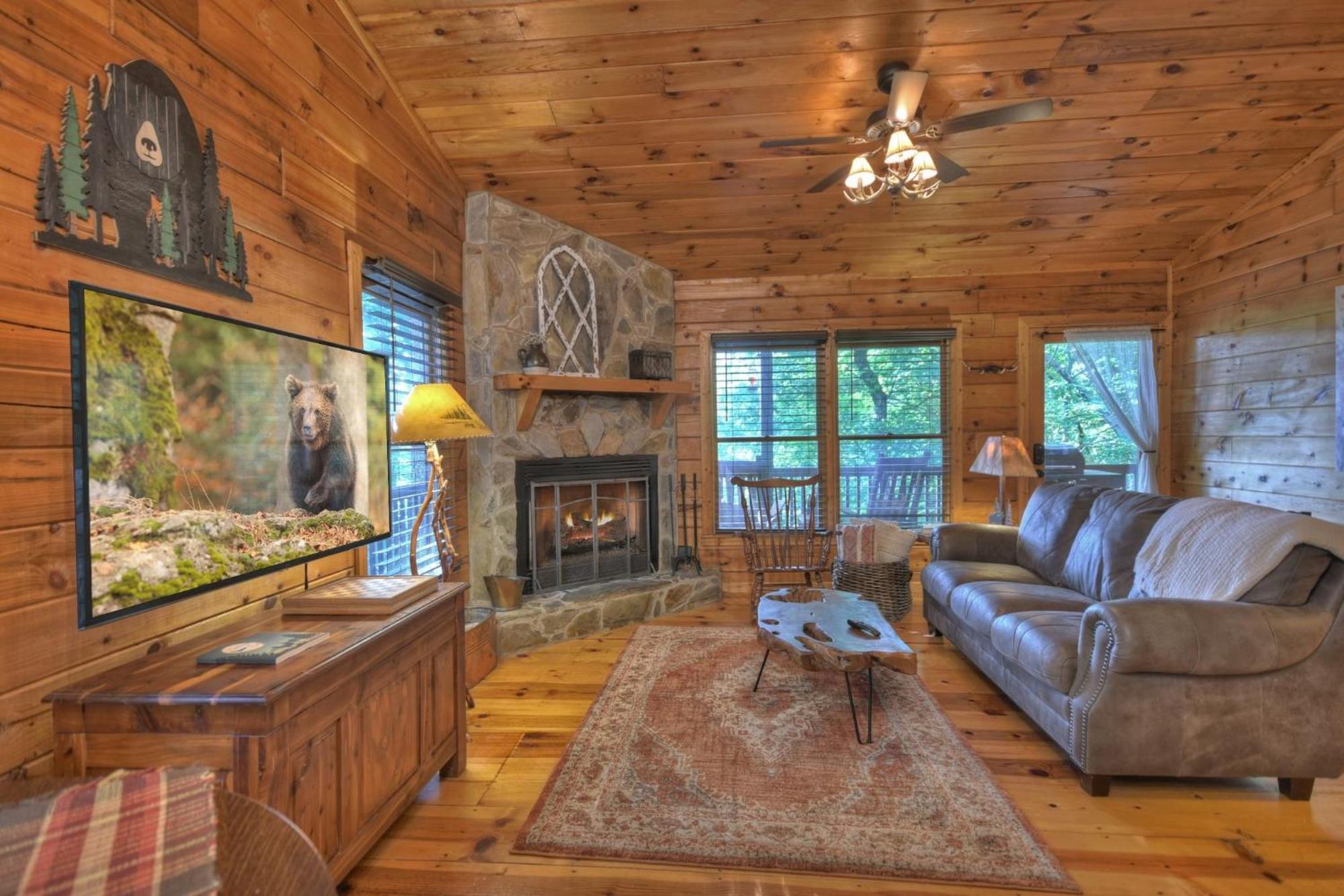 Bearfoot Ridge Wood-Burning Fireplace Cozy Hot Tub Serene Views Ellijay Buitenkant foto